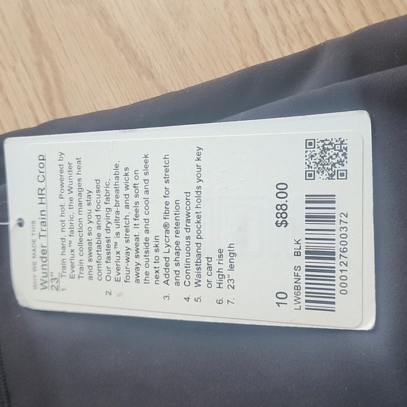 Lululemon wunder train crop - Picture 2 of 4